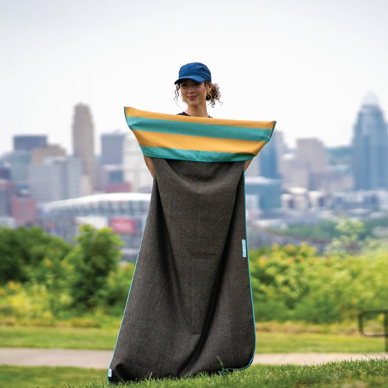 Sprints Athletic Running Towel, Full-Sized, Car Seat Cover - Moisture Wicking (Sasquatch) - Image 3